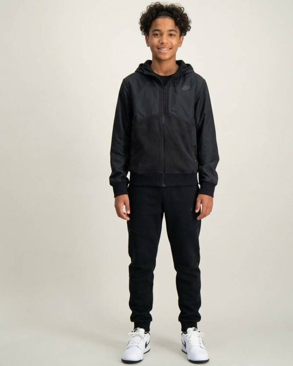 Nike Schwarz B Nsw Tch Flc Jggr - Pd - Jungen