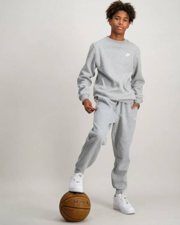 Nike Grau K Nsw Club Flc Jggr Lbr - Jungen