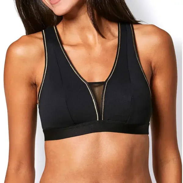 Sport-Bustier m.Spitze