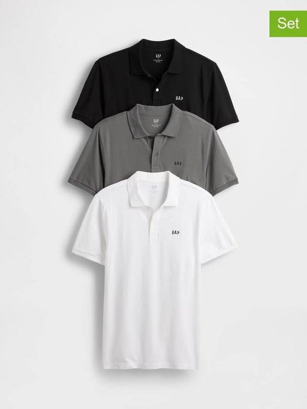 GAP 3er-Set: Poloshirts