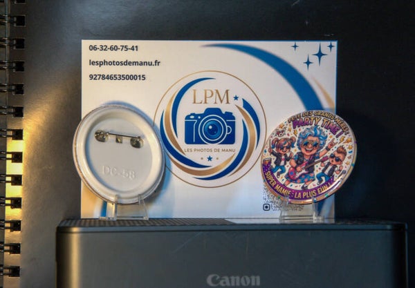 Badges brochés personnalisé