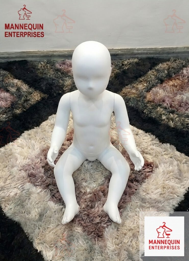 6-month baby sitting mannequin
