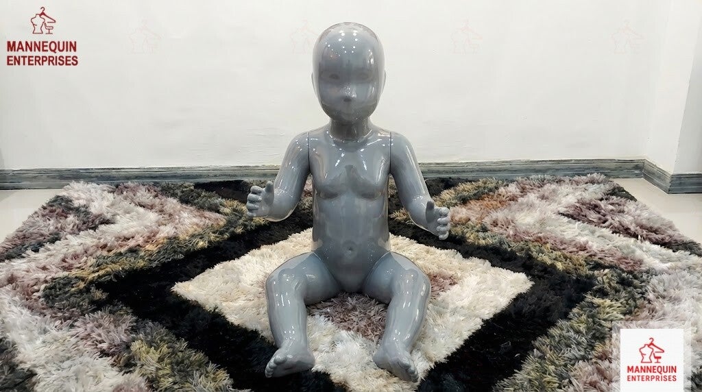 6-month baby sitting mannequin