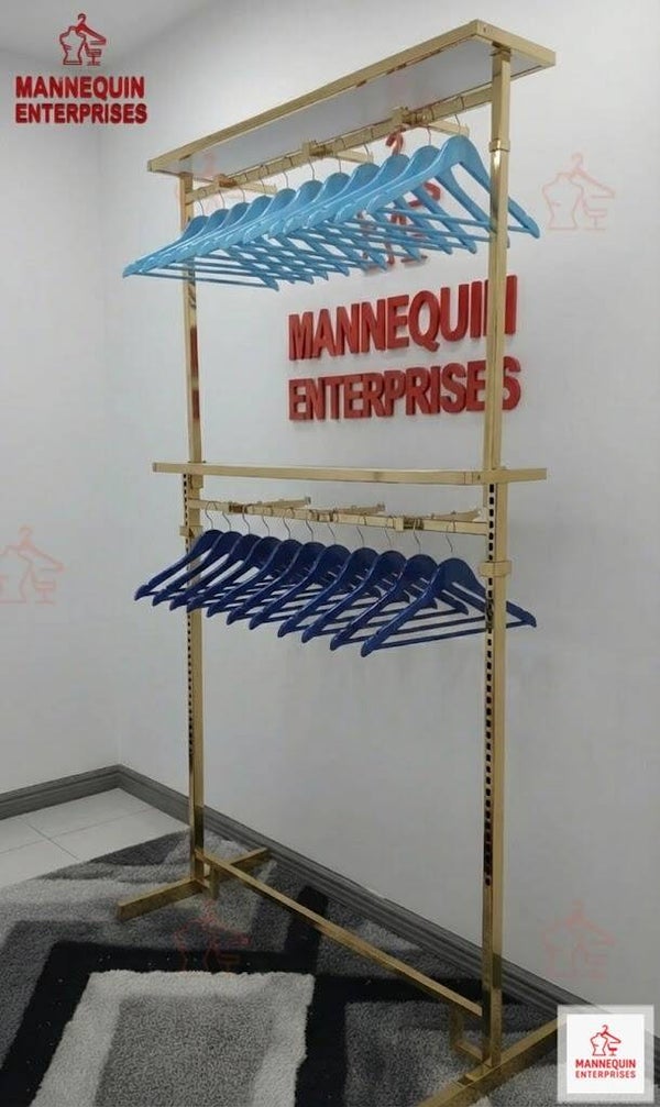 Wooden Anti-Slip Adult Clothing Hanger – Blue