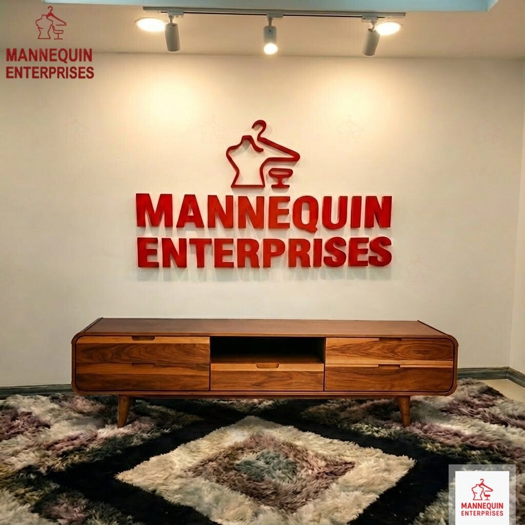 Walnut TV Cabinet with Drawer & Stand – 180cm