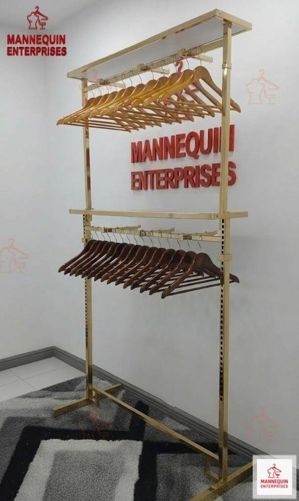 Wooden Anti-Slip Adult Clothing Hanger – Brown