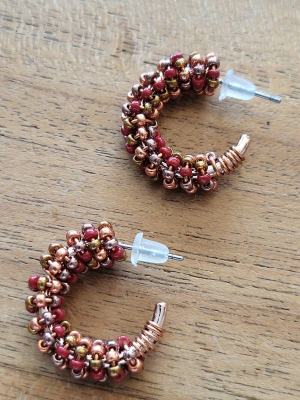 Creolen goudkleur 20mm