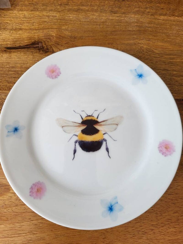 Wandbordje hommel 18 cm