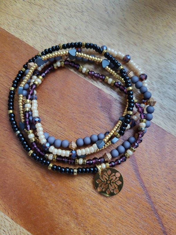 Wikkelarmband 90cm (5x om pols 2x om nek)