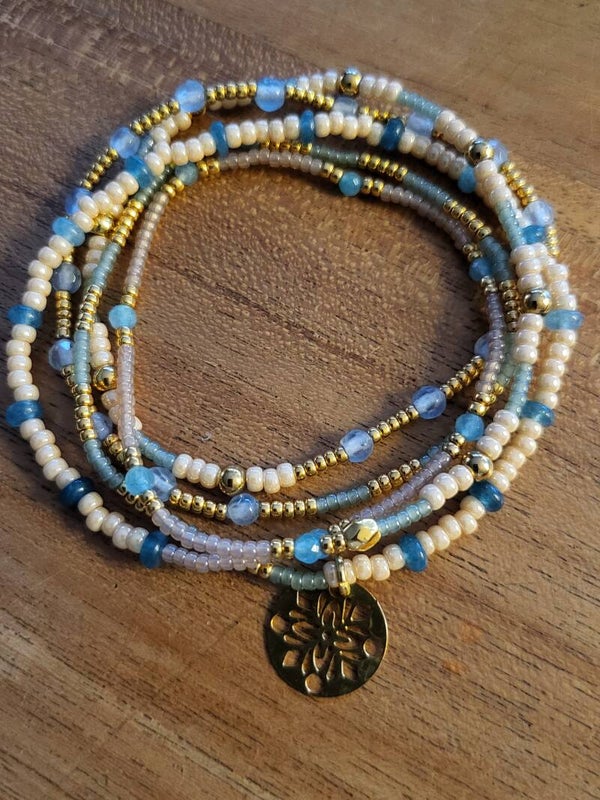 Wikkelarmband 90cm (5x om pols 2x om nek)