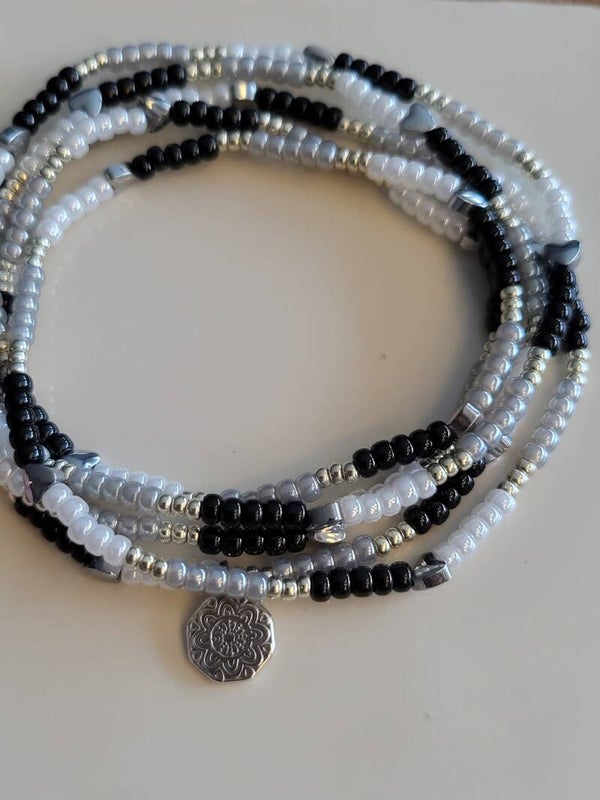 Wikkelarmband 90cm (5x om pols 2x om nek)