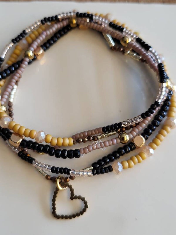 Wikkelarmband 90cm (5x om pols 2x om nek)