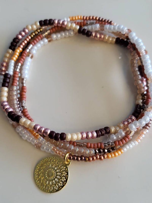 Wikkelarmband 90cm (5x om pols 2x om nek)