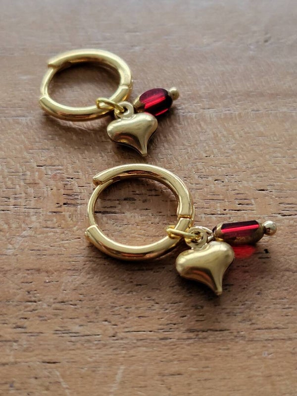 RVS met facet glas hanger