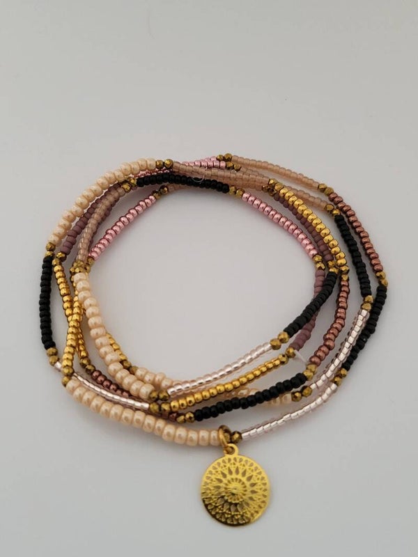 Wikkelarmband 90cm (5x om pols 2x om nek)