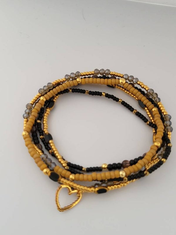 Wikkelarmband 90cm (5x om pols 2x om nek)