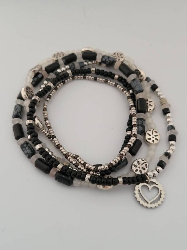 Wikkelarmband 90cm (5x om pols 2x om nek)