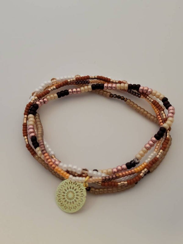 Wikkelarmband 90cm (5x om pols 2x om nek)