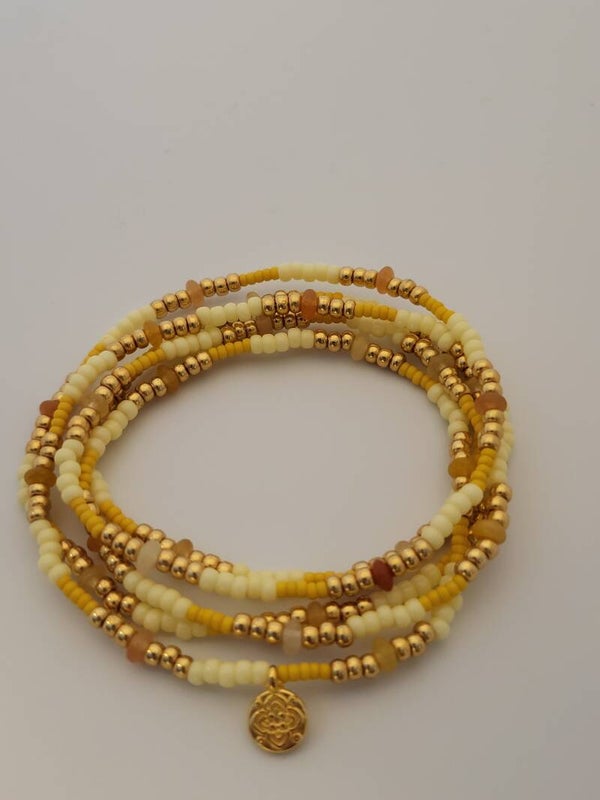 Wikkelarmband 90cm (5x om pols 2x om nek)