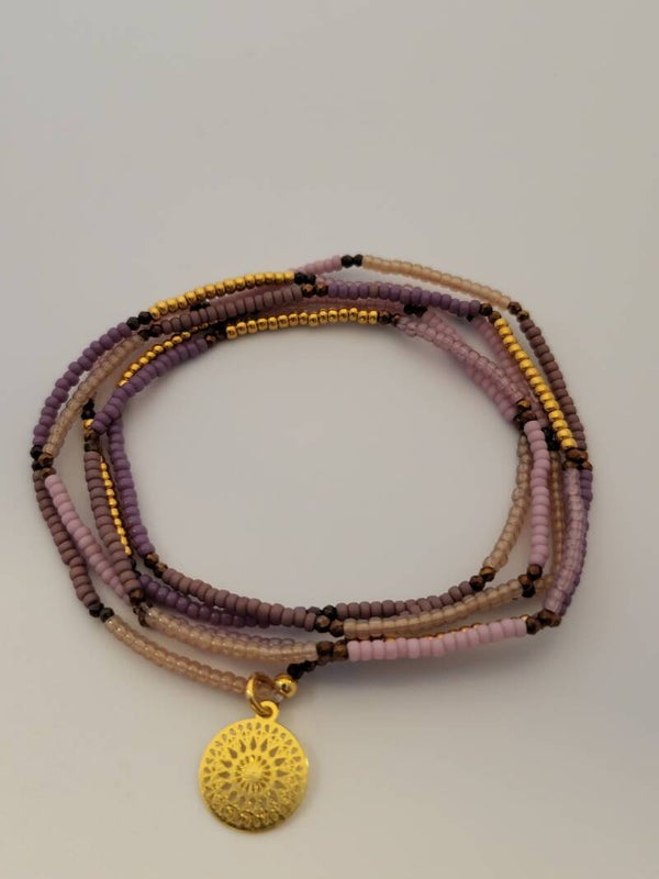 Wikkelarmband 90cm (5x om pols 2x om nek)
