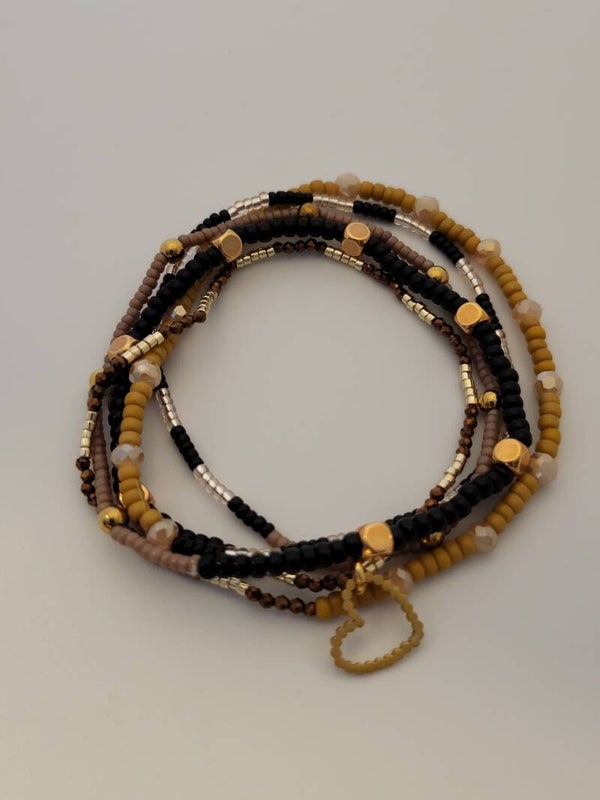 Wikkelarmband 90cm (5x om pols 2x om nek)