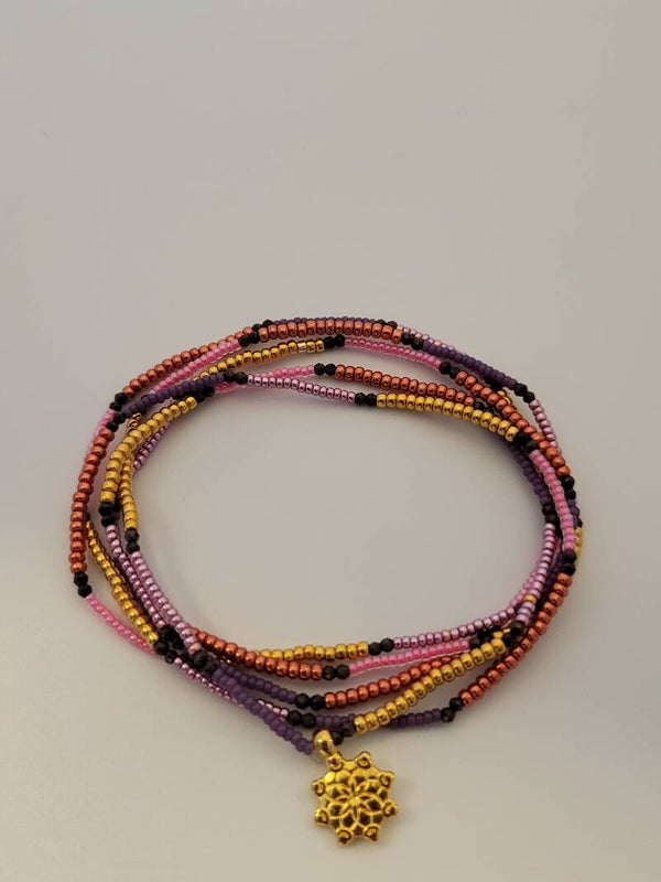 Wikkelarmband 90cm (5x om pols 2x om nek)