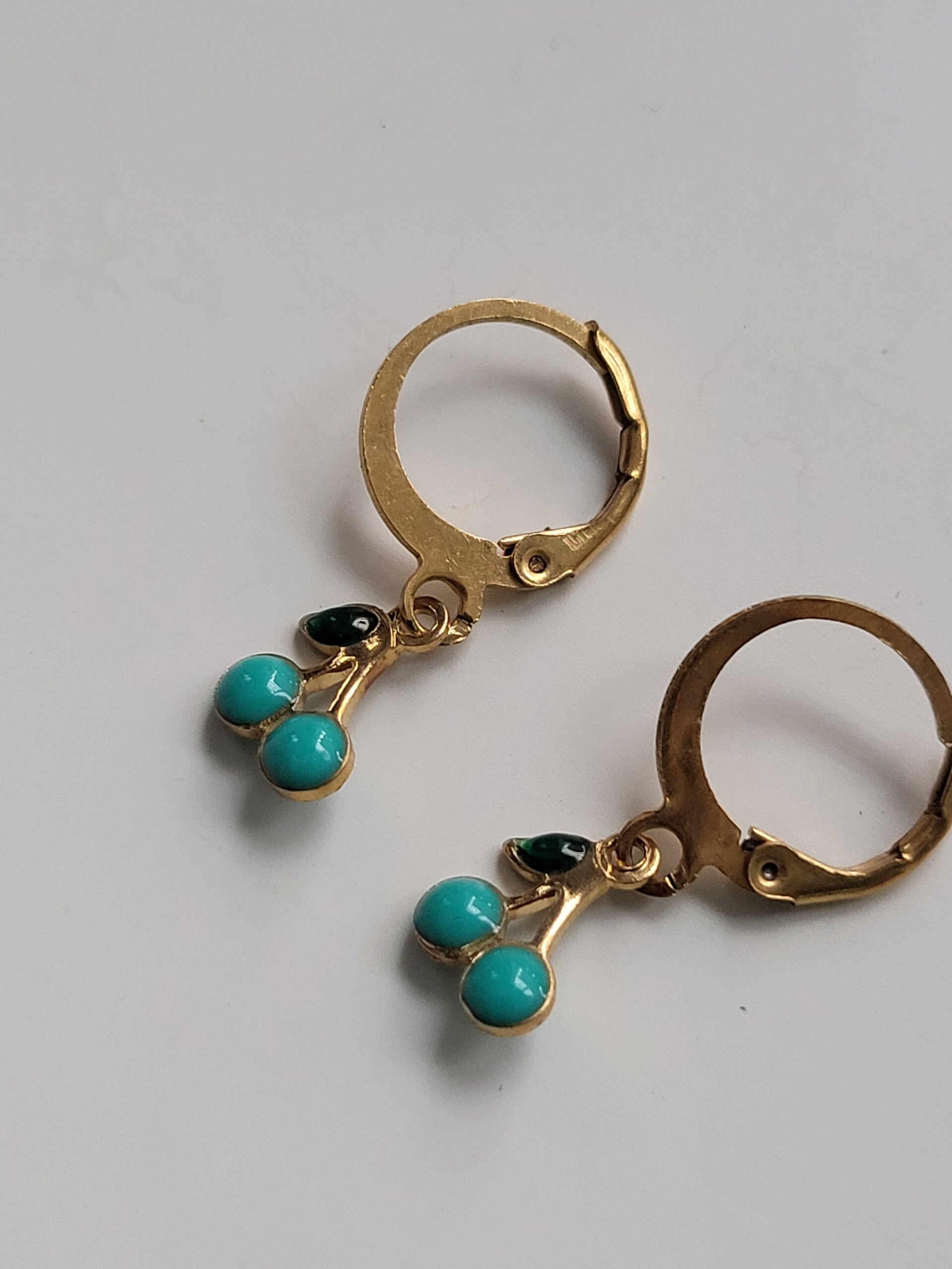 Oorbellen hanger met rvs haakje