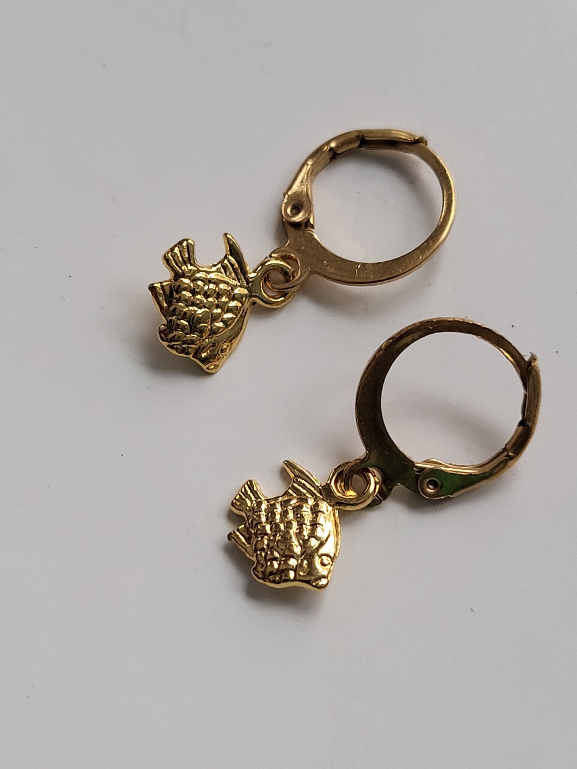 Oorbellen hanger met rvs haakje