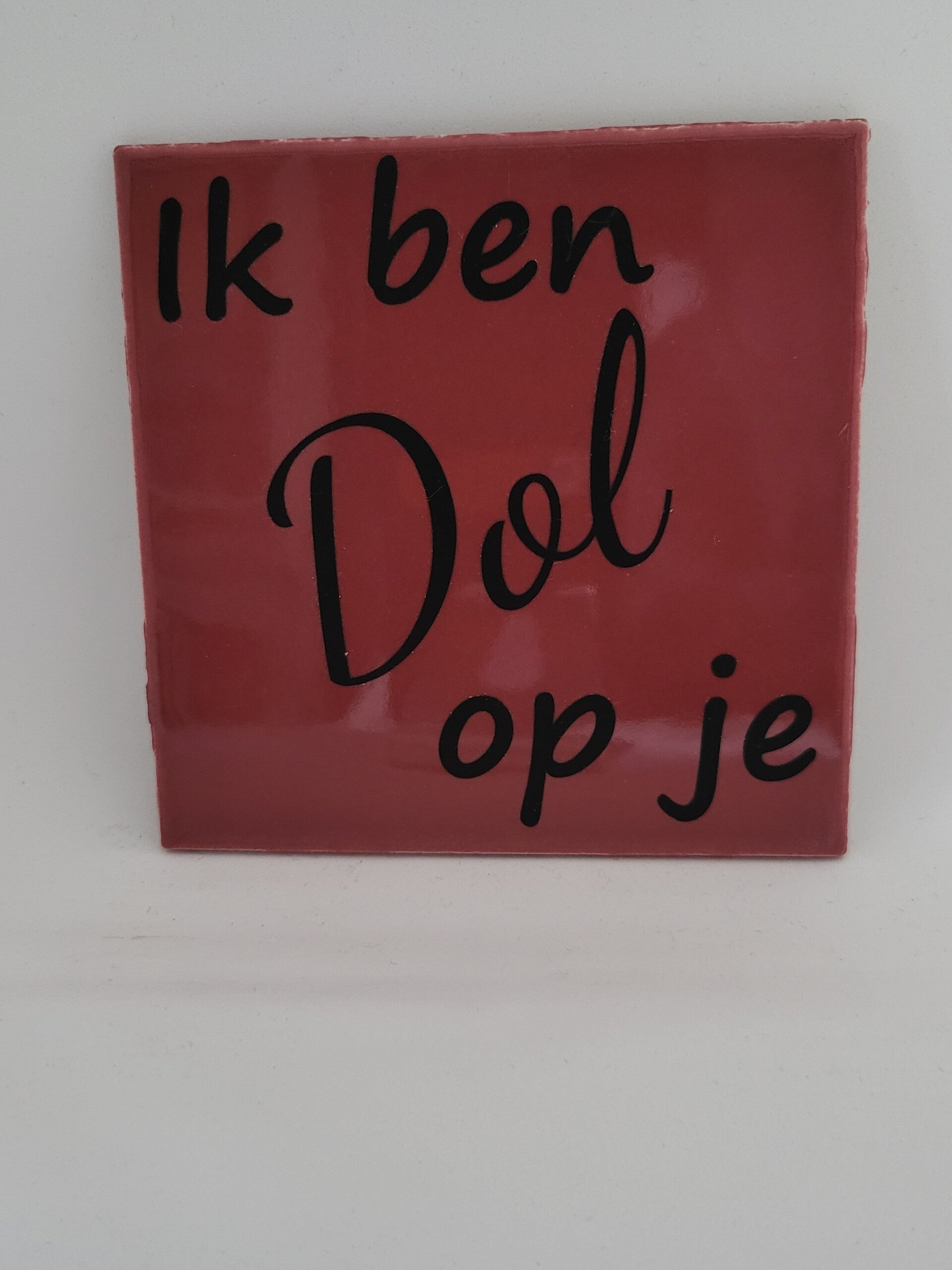 Tegel 10x10cm 4mm dik