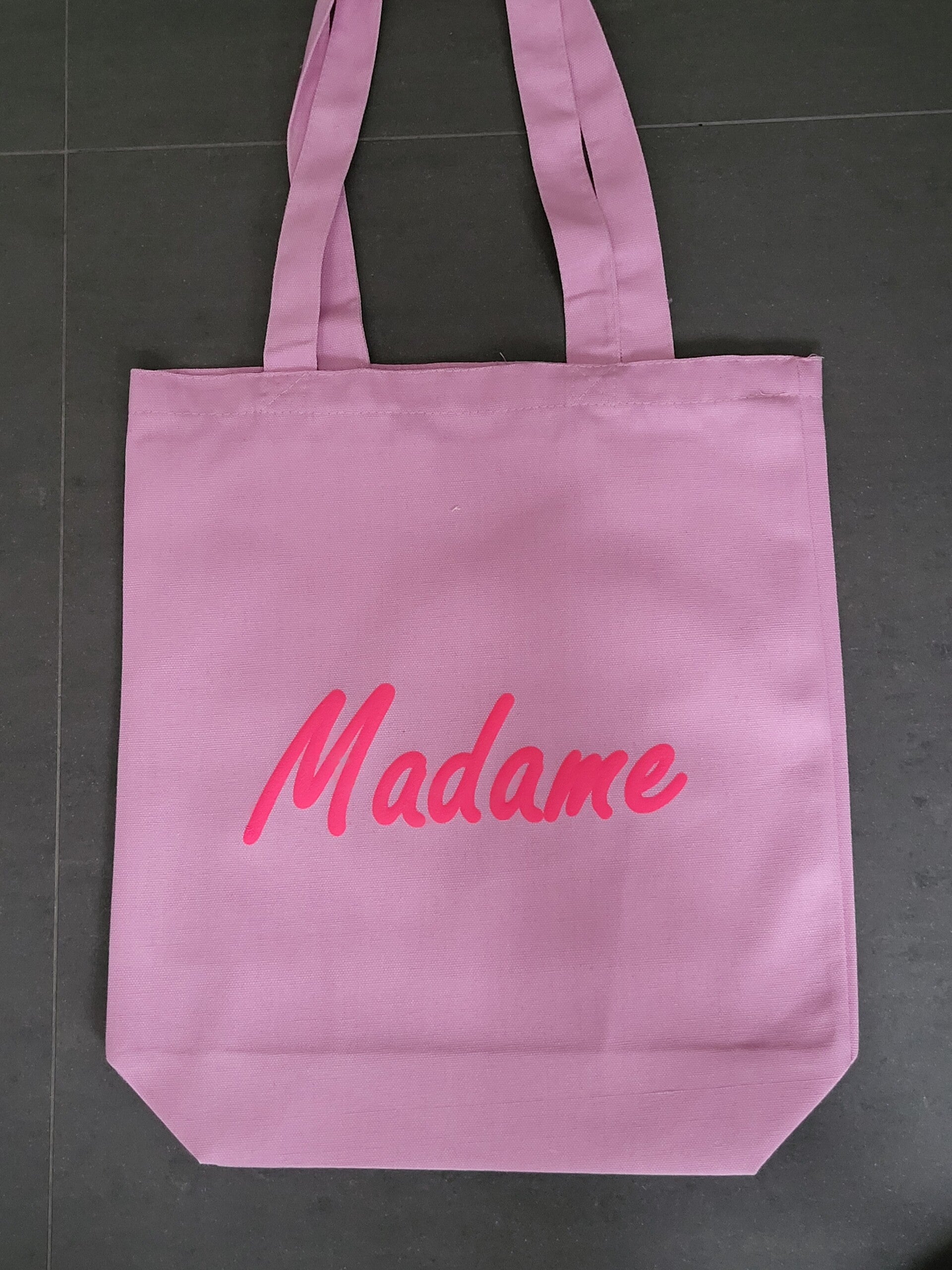 Katoenen tas met opdruk