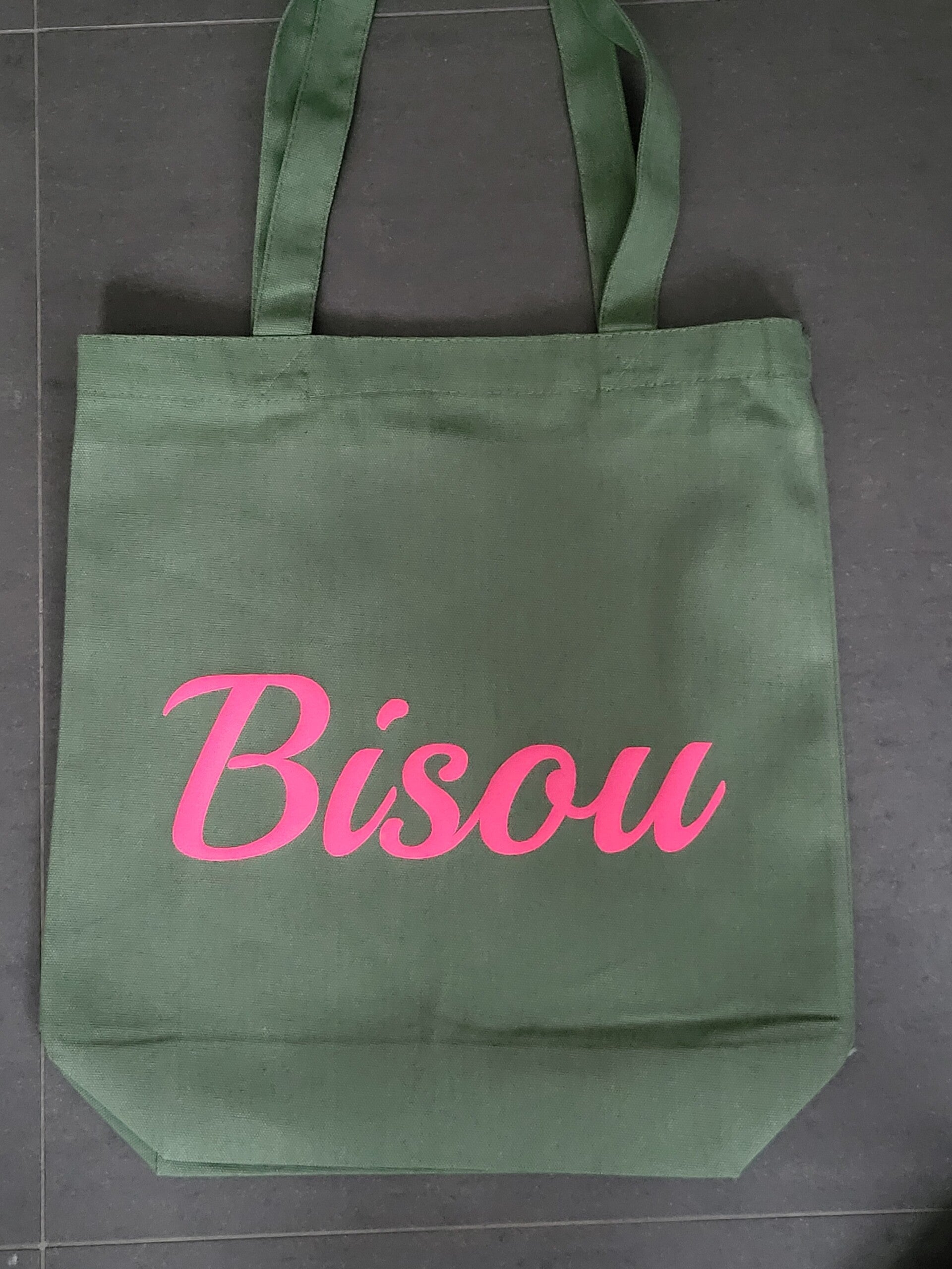 Katoenen tas met opdruk