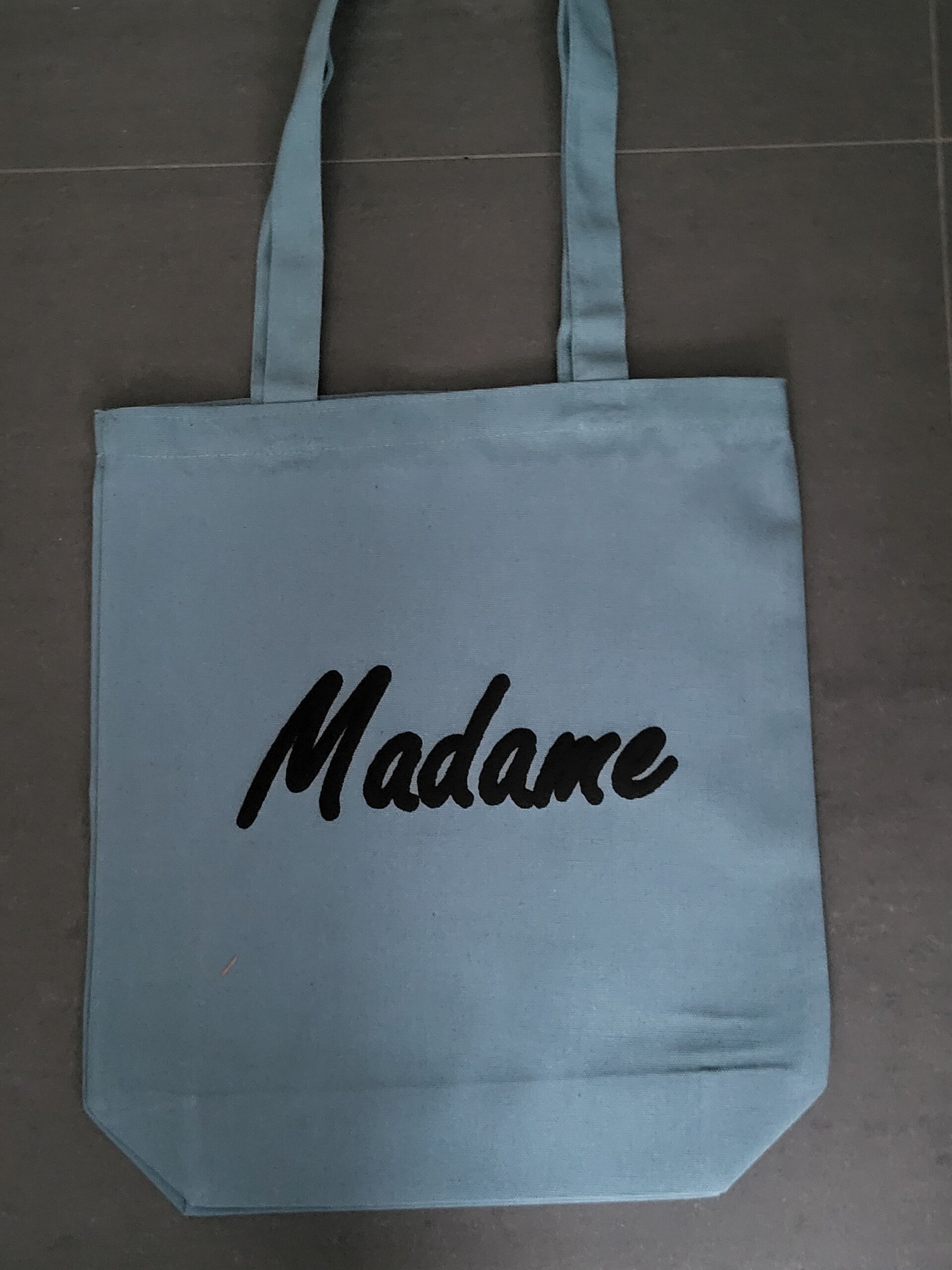 Katoenen tas met opdruk