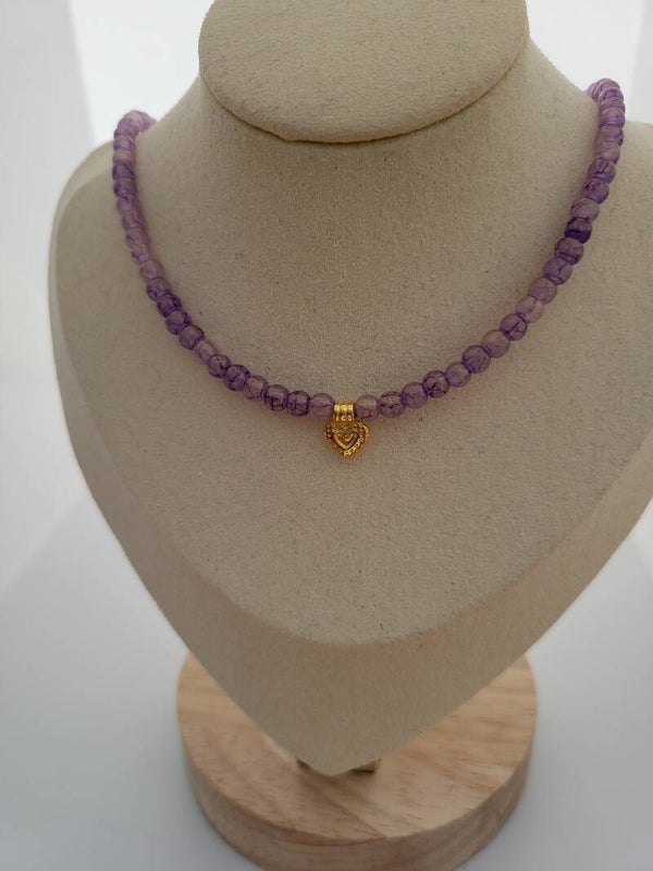 Ketting 40 cm kraal 4mm