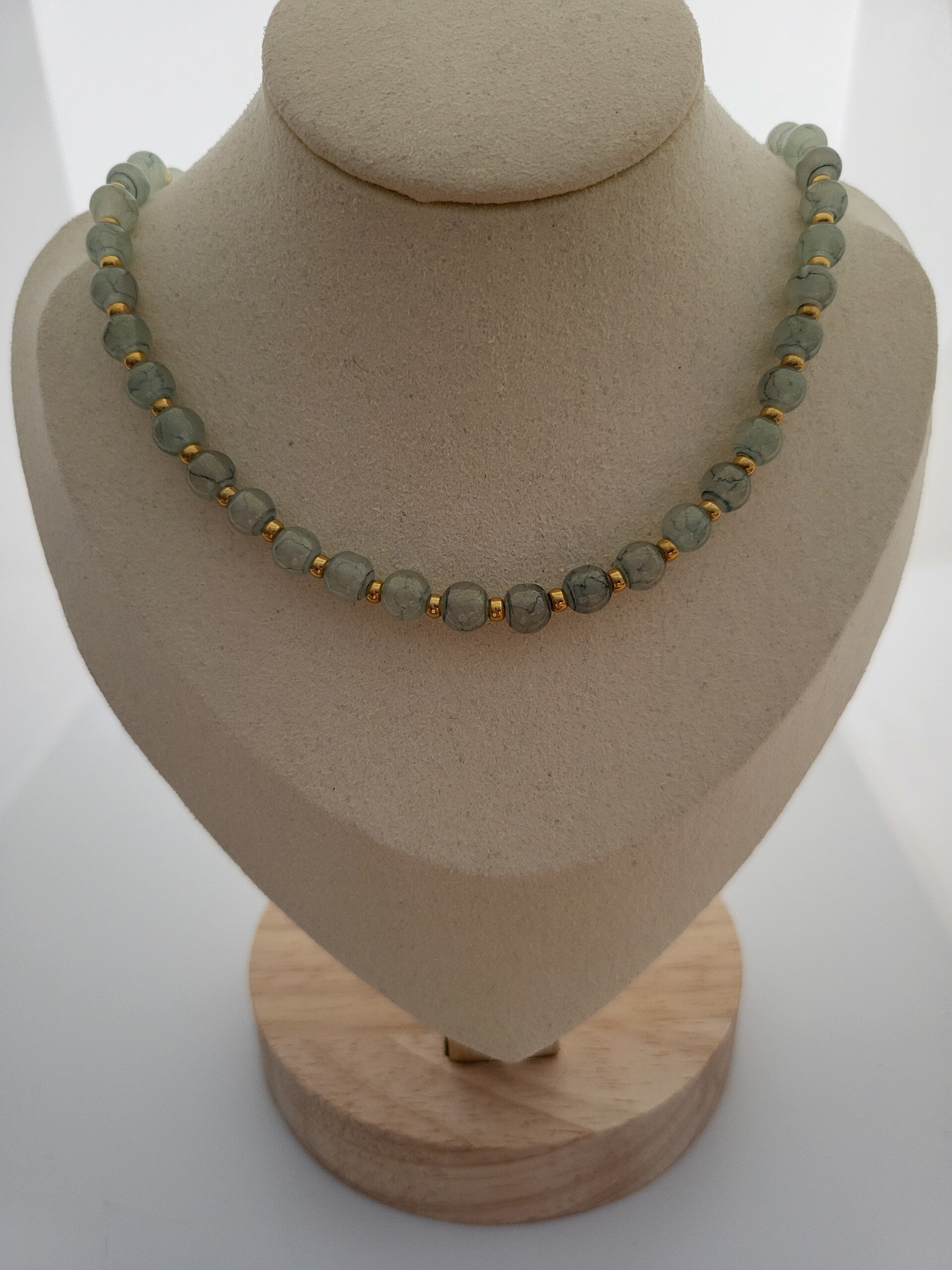 Ketting 40 cm kraal 6mm