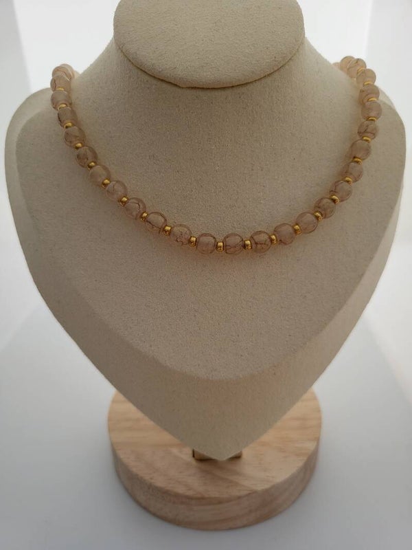 Ketting 40 cm kraal 6mm