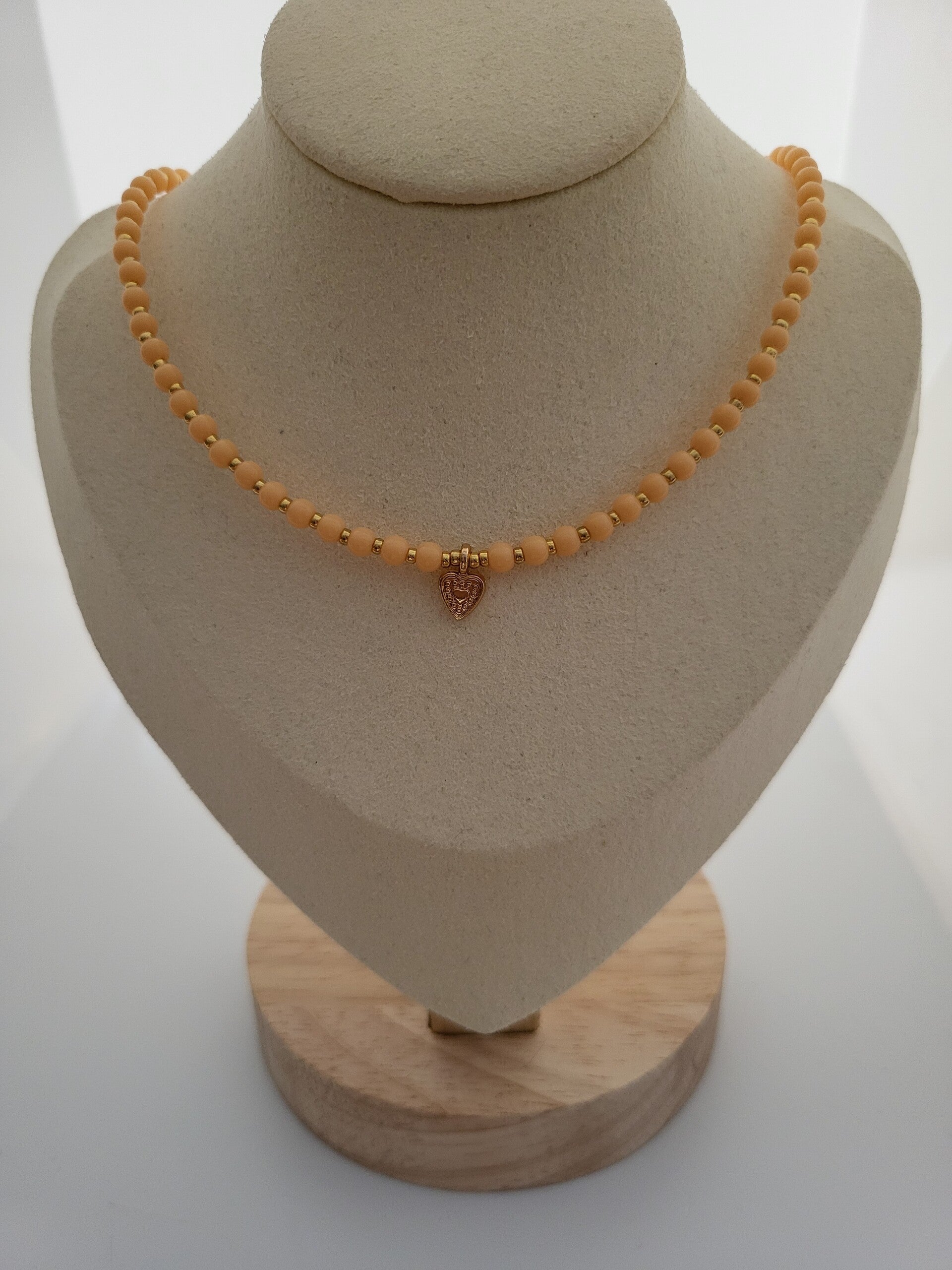 Ketting 40 cm kraal 4mm