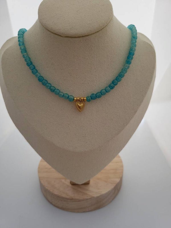 Ketting 40 cm kraal 4mm