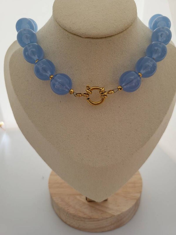Ketting 40 cm kraal 14mm