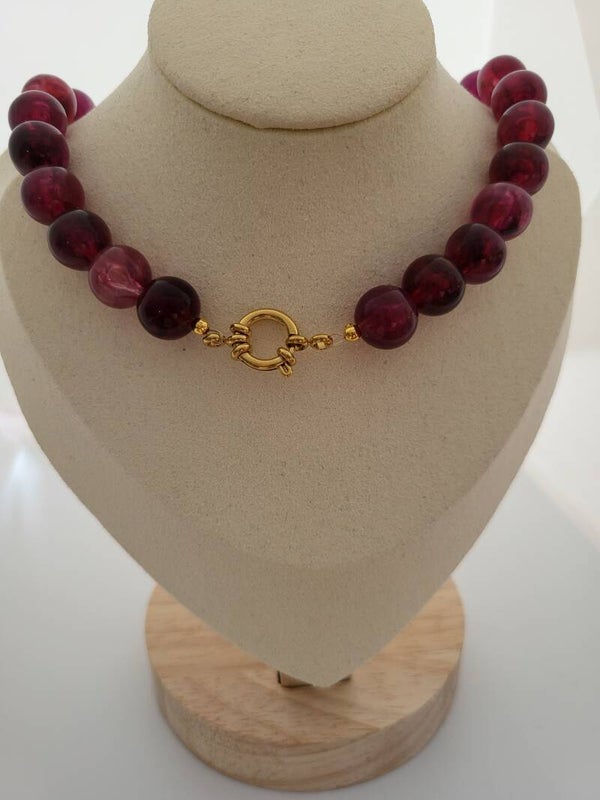 Ketting 40 cm kraal 12mm