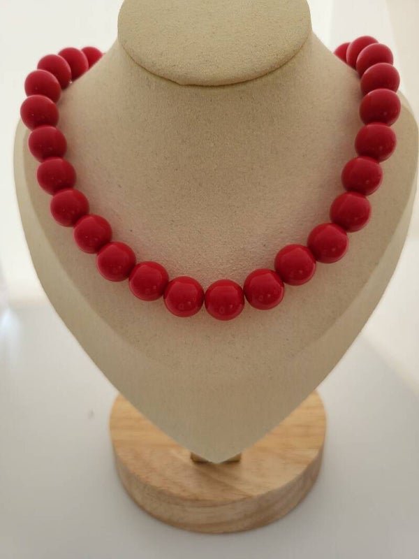Ketting 40 cm kraal 12mm