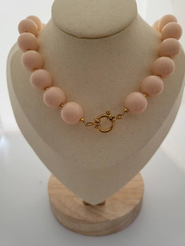 Ketting 40 cm kraal 14mm