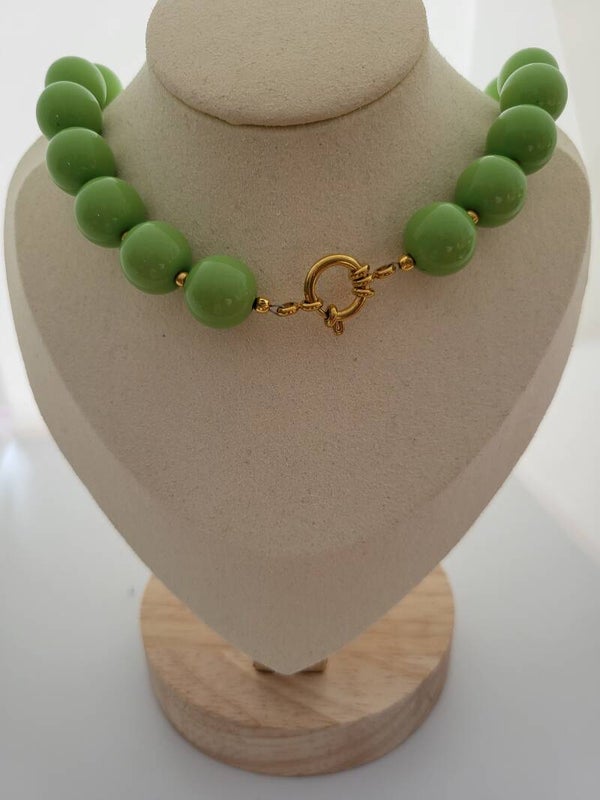 Ketting 40 cm kraal 14mm
