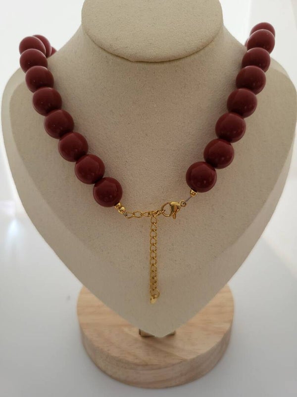Ketting 40 cm kraal 12mm