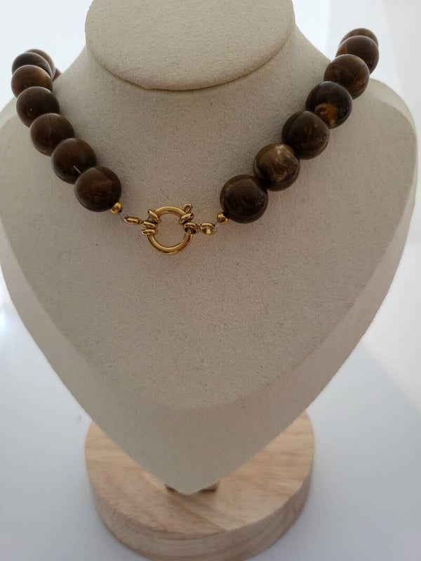 Ketting 40 cm kraal 12mm