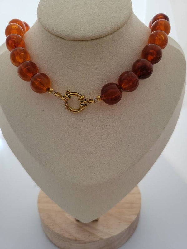 Ketting 40 cm kraal 12mm