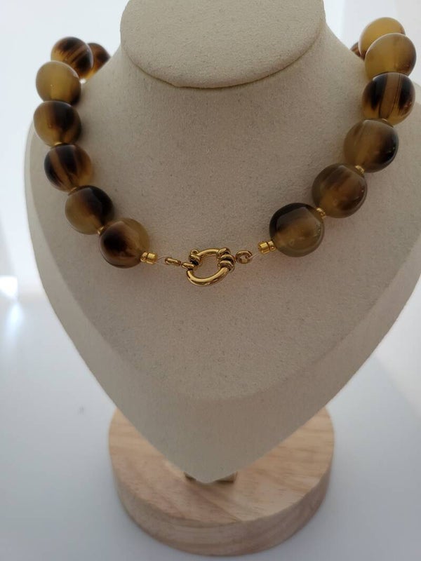 Ketting 40 cm kraal 14mm
