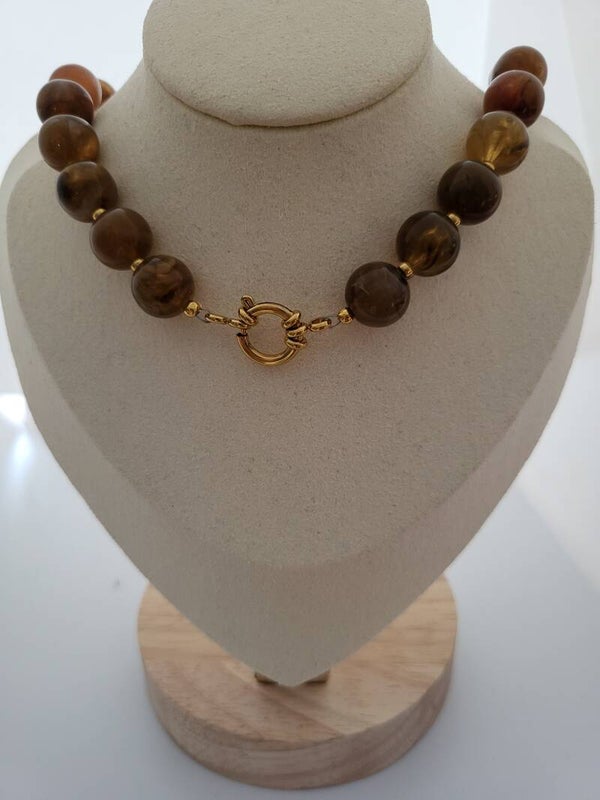 Ketting 40 cm kraal 12mm