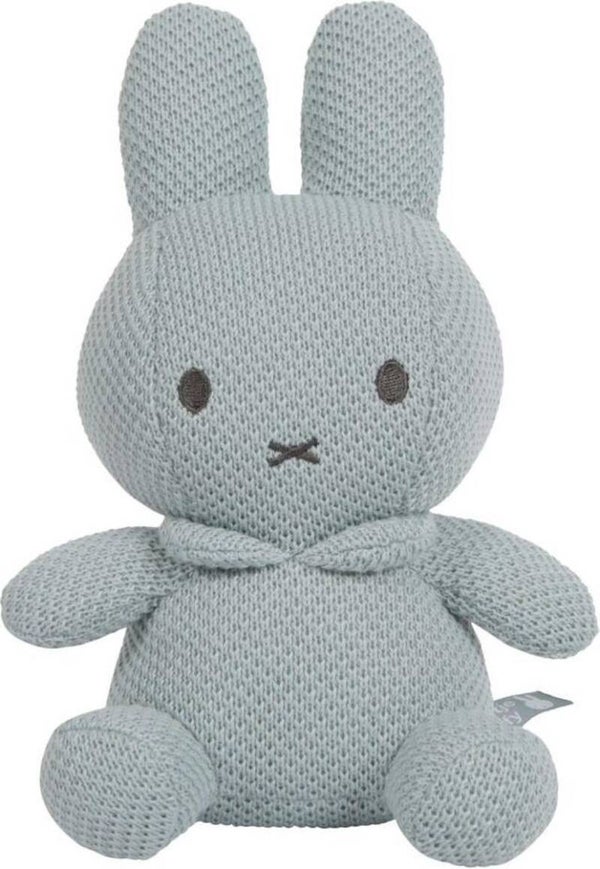 Nijntje 20cm green knit met naam/geboortedatum