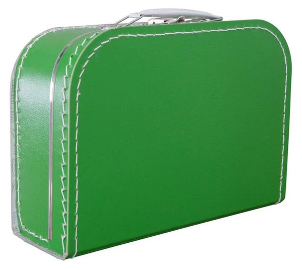 Koffer 25 cm appelgroen inclusief bedrukking