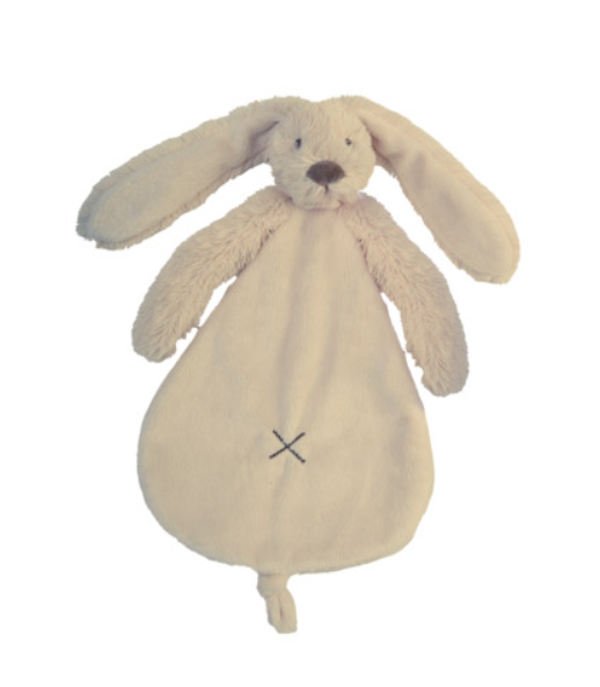 Knuffeldoekje Richie rabbit beige inclusief naam/geboortedatum